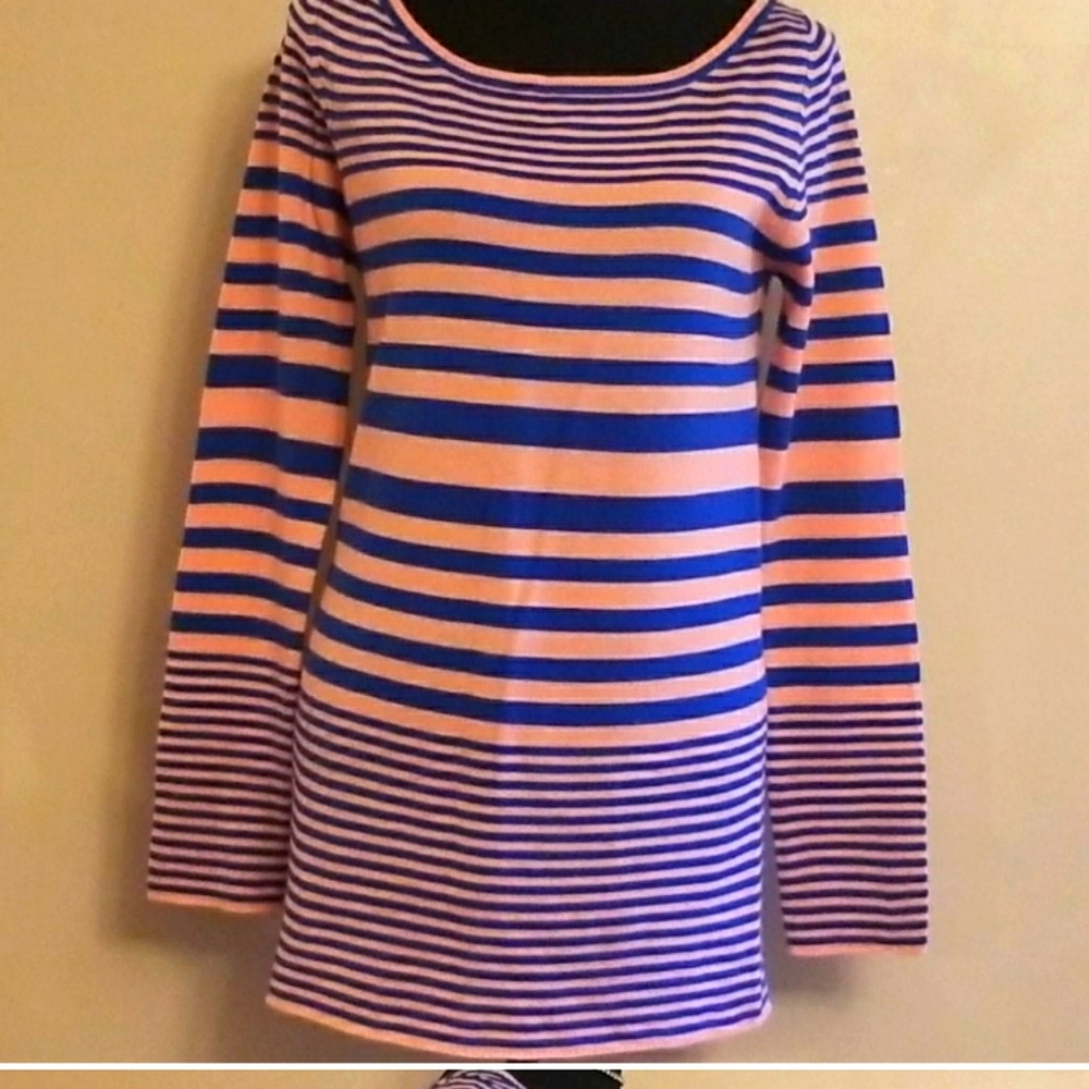 Large Bongo striped sweater top shirt